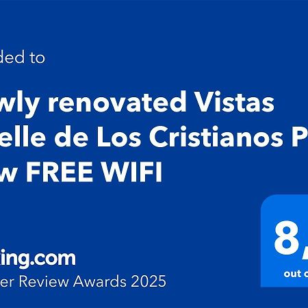 Newly Renovated Vistas Muelle De Los Cristianos Pier View Free Wifi Арона Экстерьер фото
